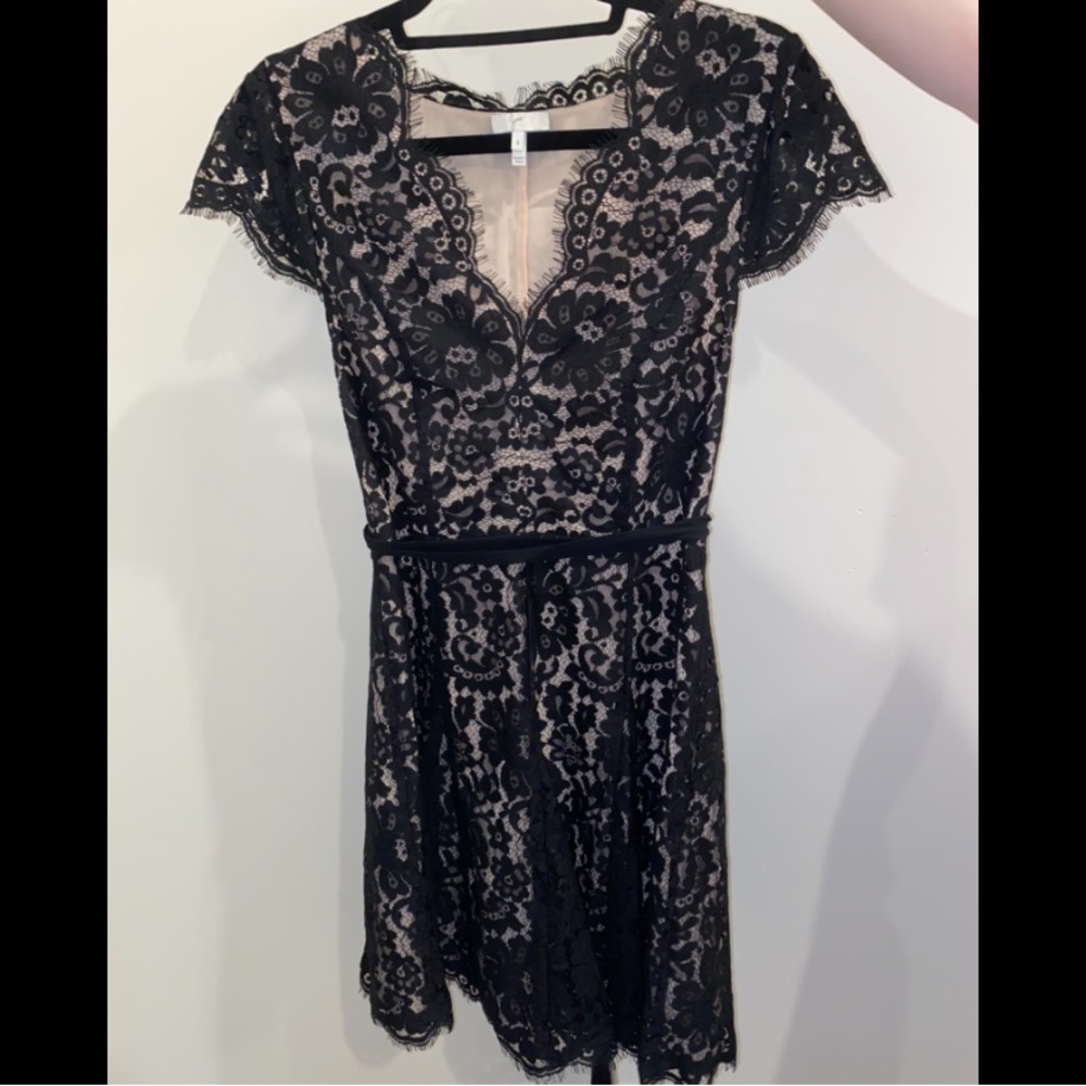 NWOT Joie Black Lace Dress